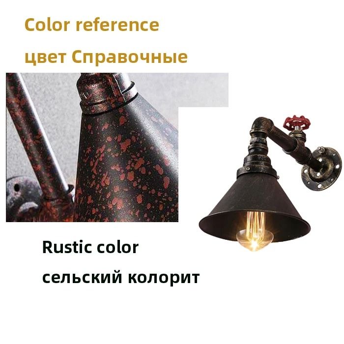 Industrial Water Pipe Wall Lamp For Loft Aisle Bar Or Cafe Home Decor 7