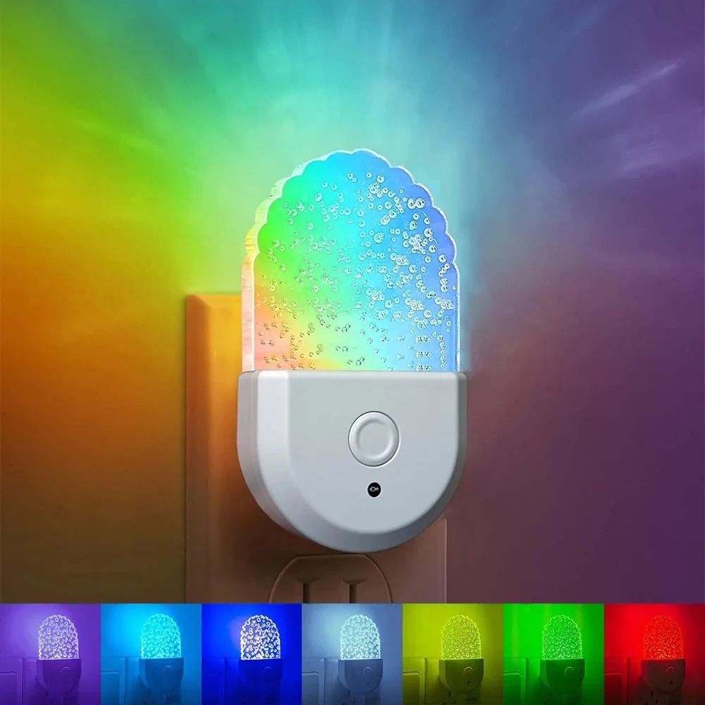 Plug In LED Night Light for Bedroom Aisle Nursery and Eye Protection Lighting