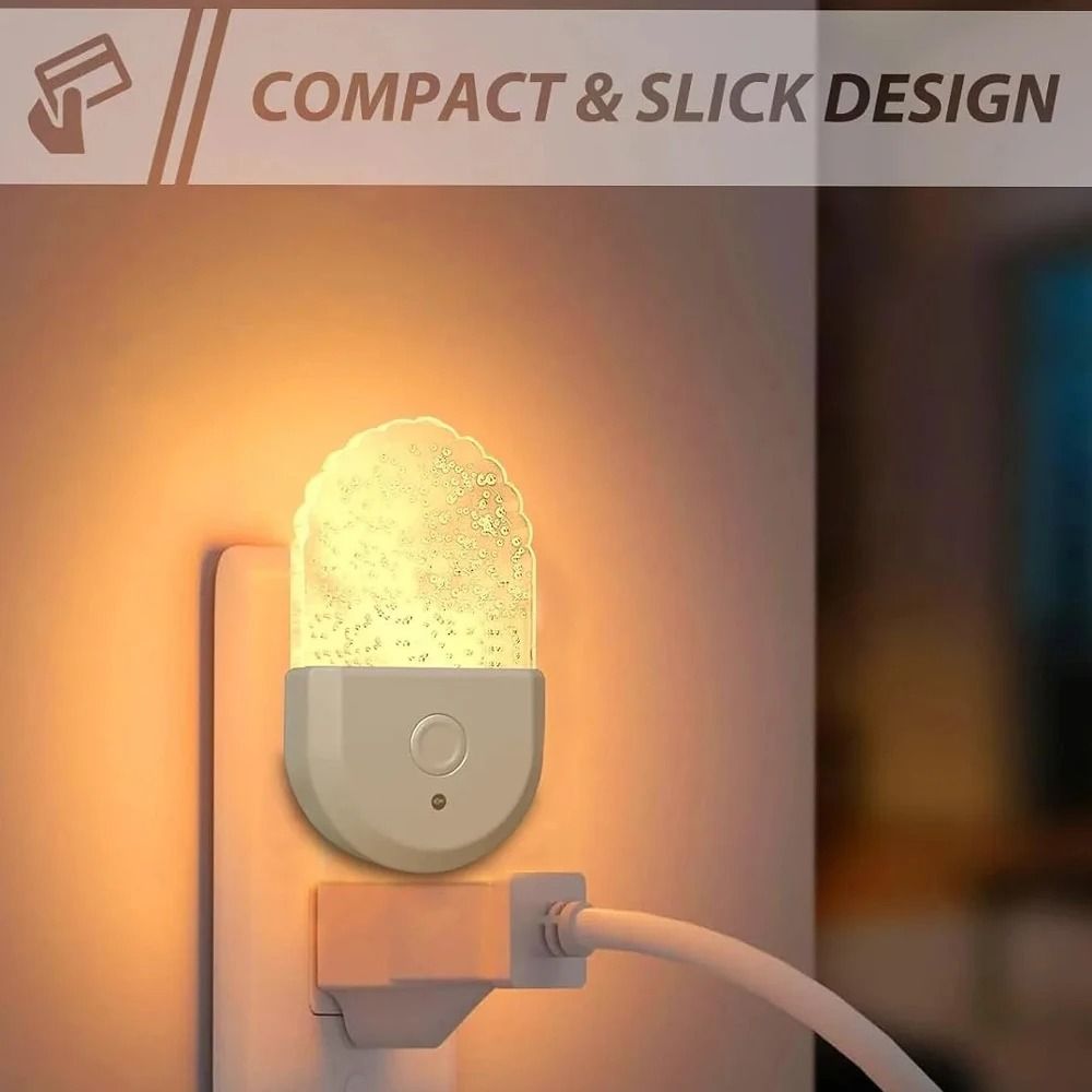 Plug In LED Night Light For Bedroom Aisle Nursery And Eye Protection Lighting 4