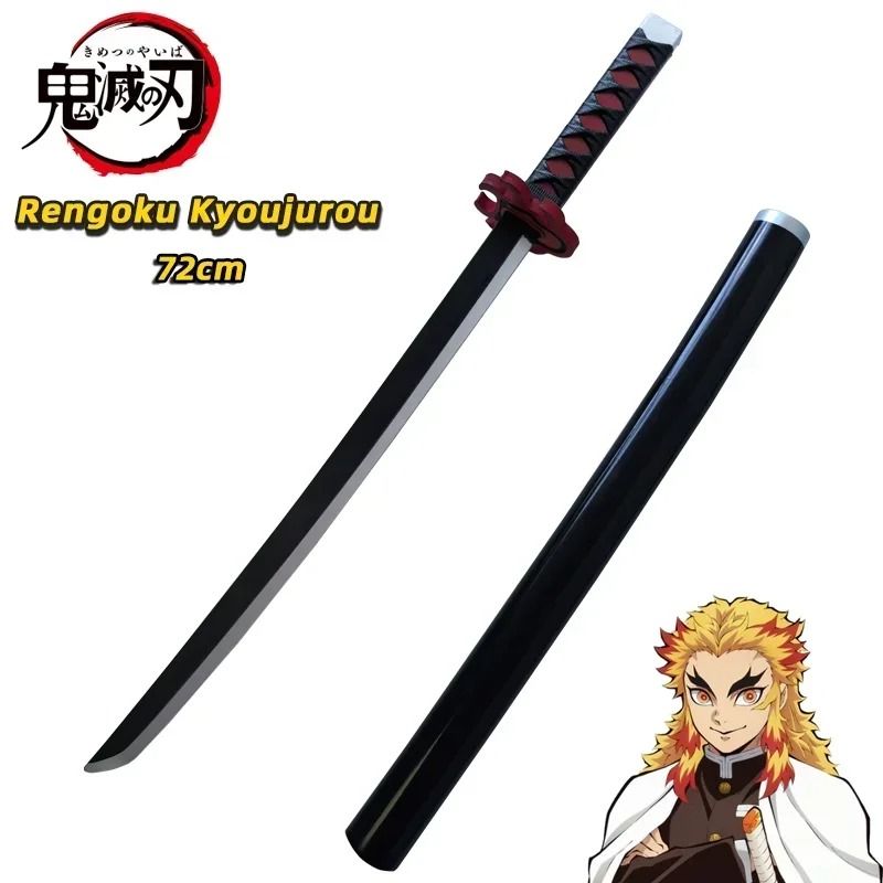 72cm Anime Sword Inspired By Demon Slayer Characters For Cosplay And Display 10
