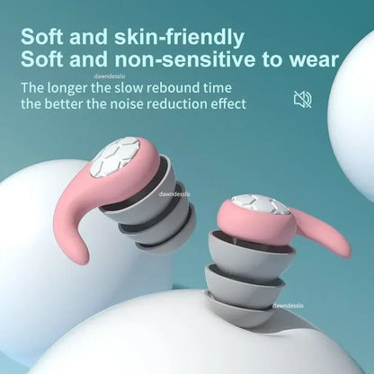 Noise Reduction Earplugs For Sleep Travel And Work With Waterproof Design And Ear Protection 5