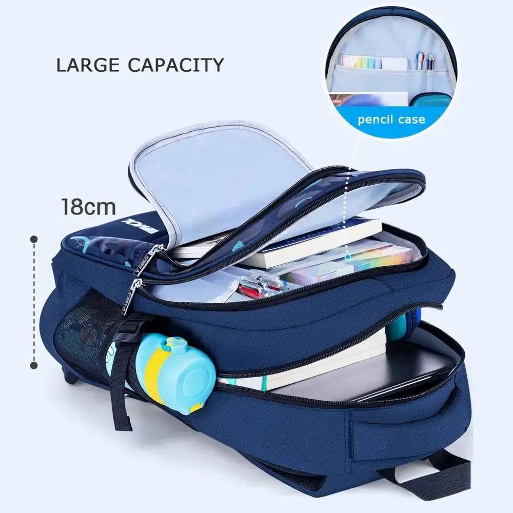 Waterproof School Backpack For Boys With Multiple Compartments For Primary And Middle School Use 1