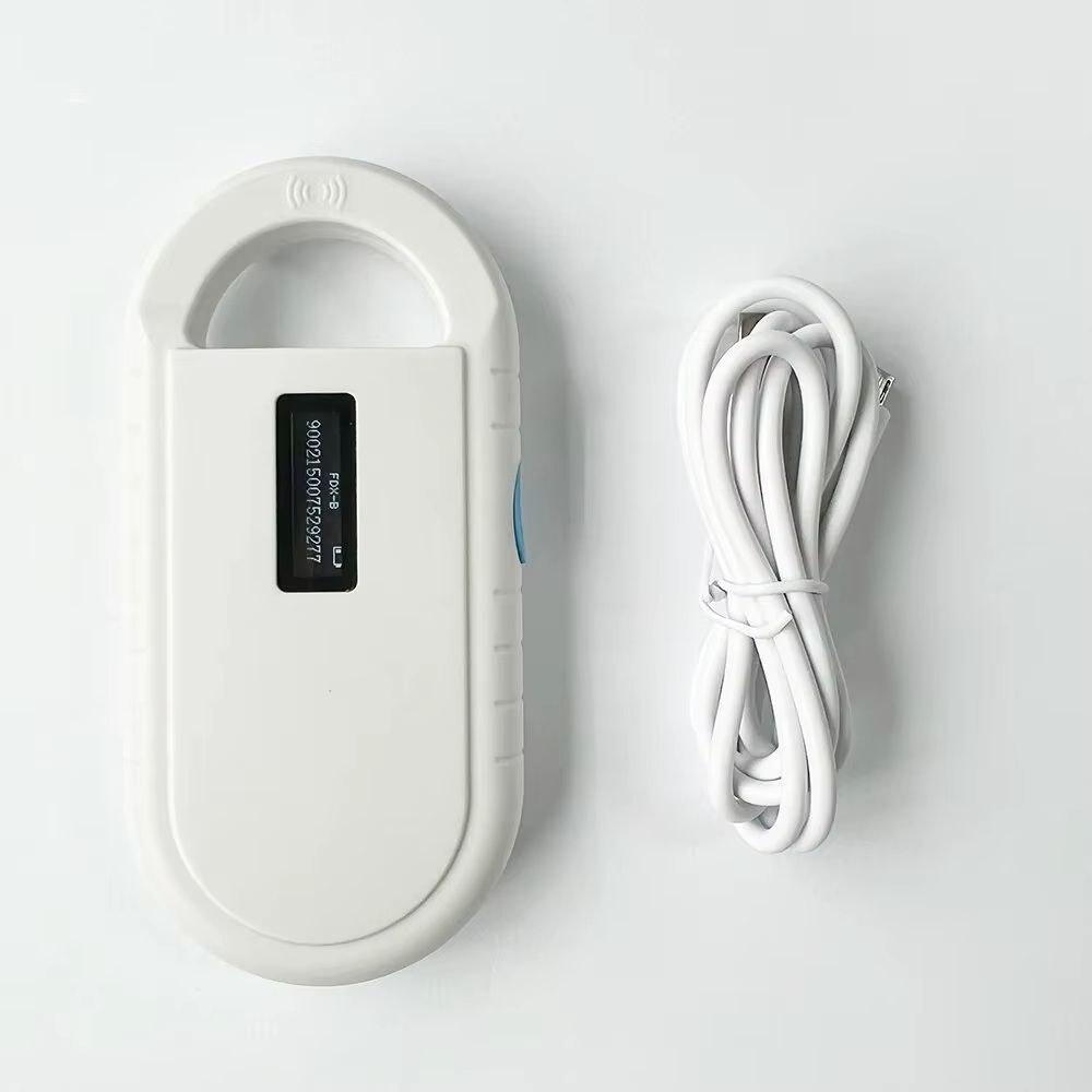 Handheld Pet Microchip Scanner  1342kHz FDXB Animal ID Reader With USB Rechargeable Interface 7