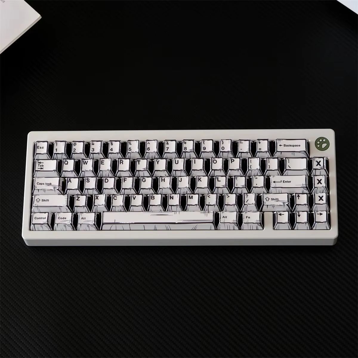 151Key Manga Style Keycap Set  PBT Cherry Profile Keycaps For Mechanical Gaming Keyboards 2