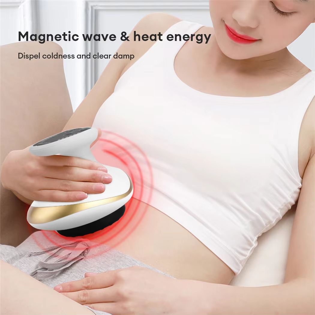 EMS Body Slimming Massager  Infrared Heating Suction Cupping With LCD Display  Gua Sha Therapy 2