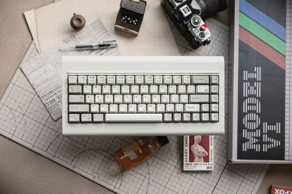 Kataaa Model VI Retro Tri Mode Mechanical Keyboard with HMX Custom Switches
