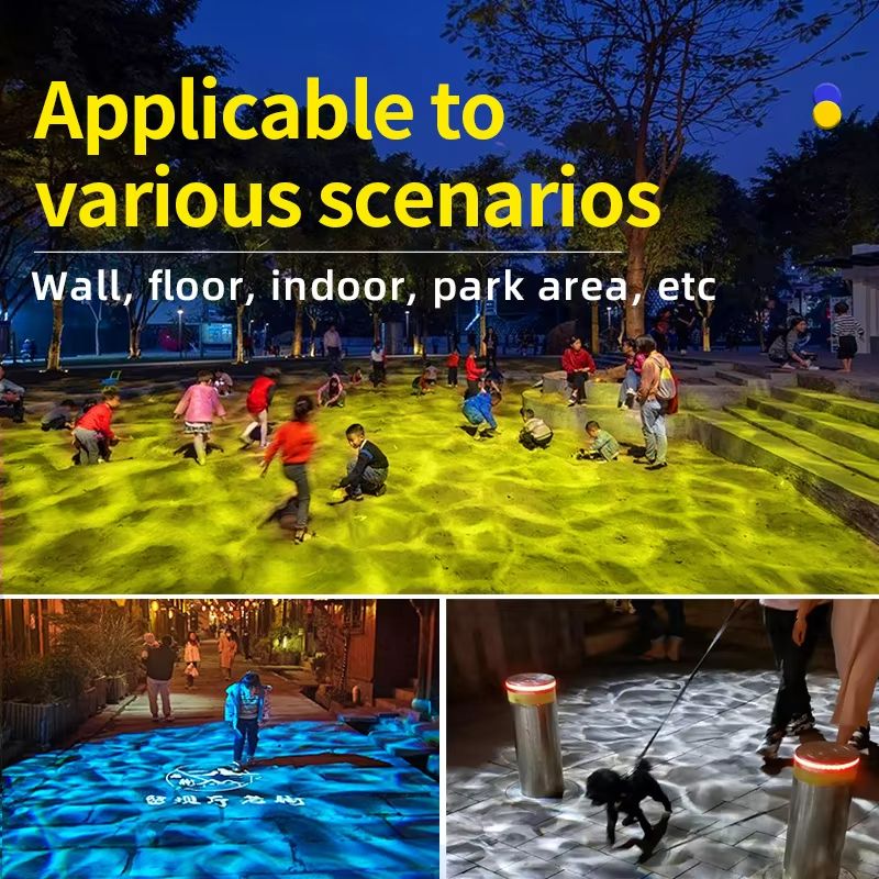 OceanWave IP65 Waterproof Water Ripple Projector With Gobo Effect 4