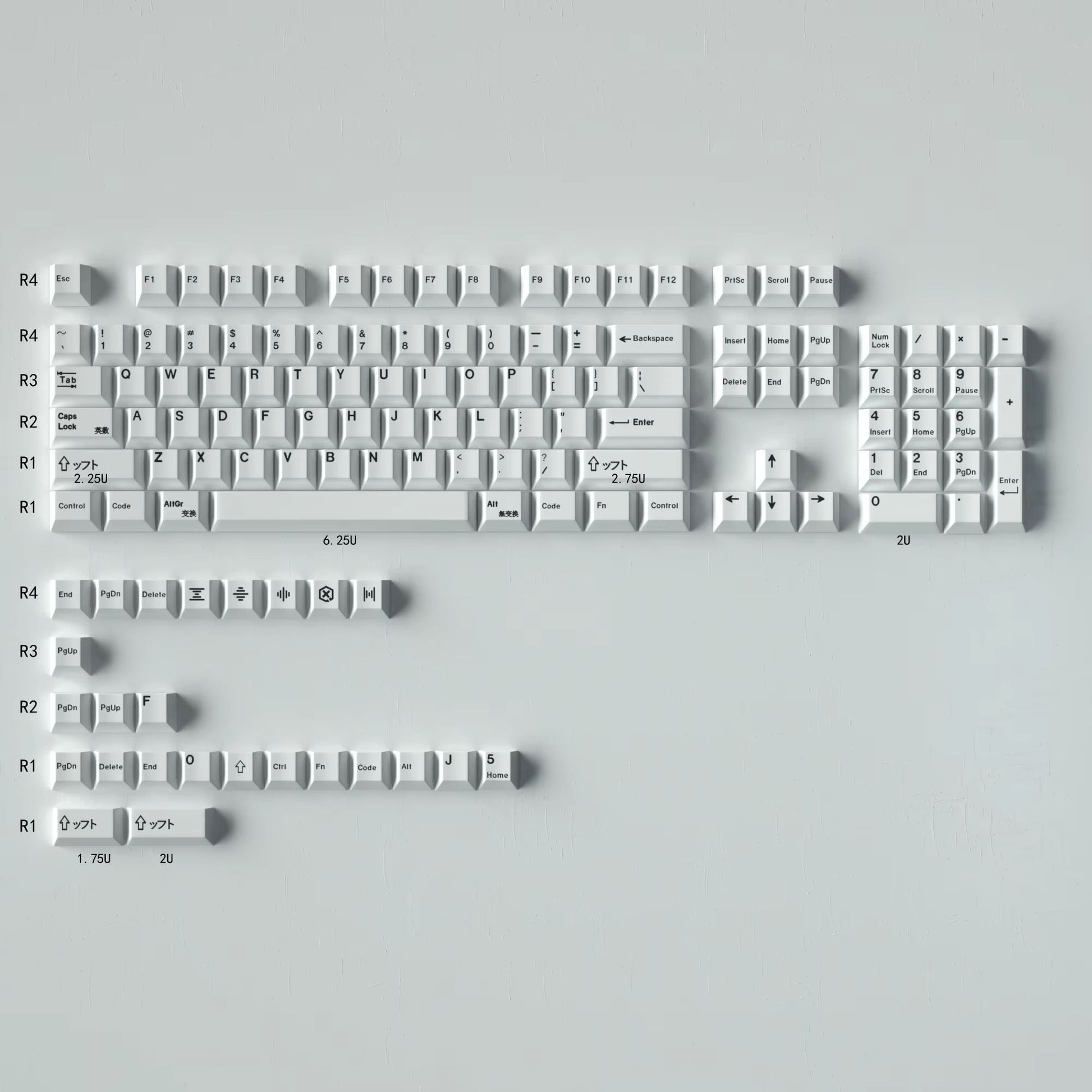 GMK Minimalist Red 140Key Keycap Set  Cherry Profile Japanese PBT DyeSub Keycaps For MX Mechanical  8