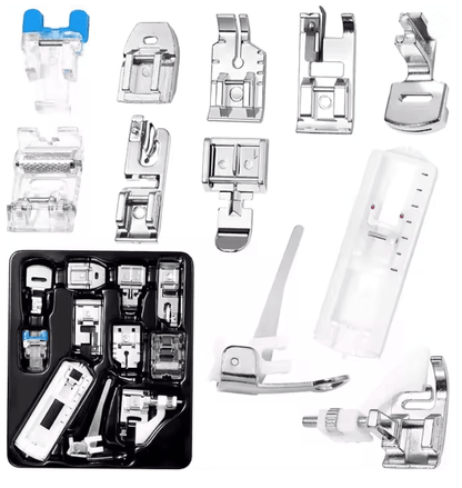Multi Function Household Sewing Machine With Presser Foot Set And Lock Edge Feature 3