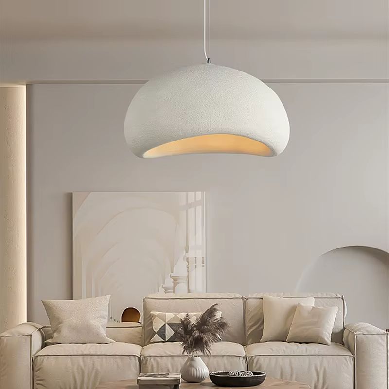 Nordic WabiSabi Pendant Light  Minimalist E27 LED Hanging Lamp For Dining Room Bedroom  Loft Interi 2