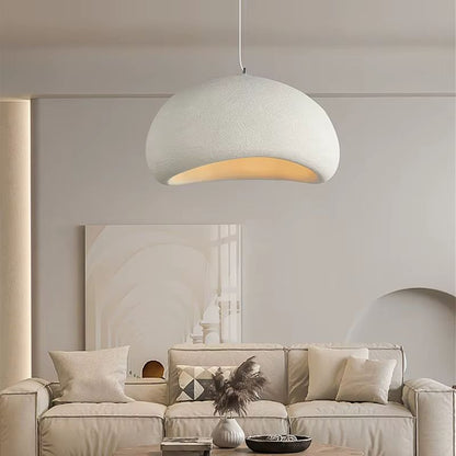 Nordic WabiSabi Pendant Light  Minimalist E27 LED Hanging Lamp For Dining Room Bedroom  Loft Interi 2
