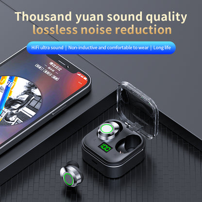 YDmini Wireless Earphones, TWS Gamer Headset, Sport Headphone HIFI, Noise Cancelling Earbuds with Touch Control
