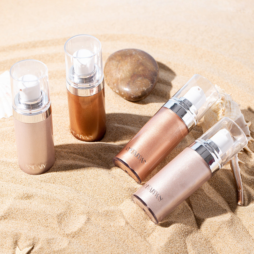 Face Highlighter Lotion Summer Beach Sexy Full Body Glow Waterproof Body Highlighter Shimmer Skin I 5
