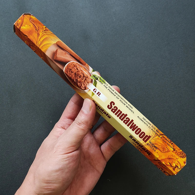 20 Sticks Indian Incense, White Sage, Lavender, Sea Breeze & Love for Meditation, Yoga, Purifying Air & Aromatherapy