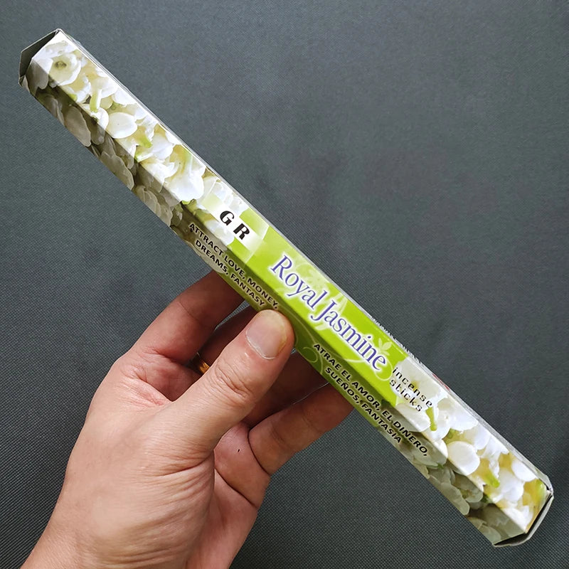 20 Sticks Indian Incense, White Sage, Lavender, Sea Breeze & Love for Meditation, Yoga, Purifying Air & Aromatherapy