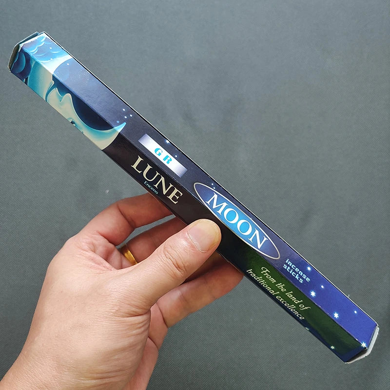 20 Sticks Indian Incense, White Sage, Lavender, Sea Breeze & Love for Meditation, Yoga, Purifying Air & Aromatherapy