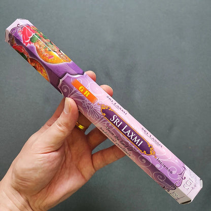 20 Sticks Indian Incense, White Sage, Lavender, Sea Breeze & Love for Meditation, Yoga, Purifying Air & Aromatherapy
