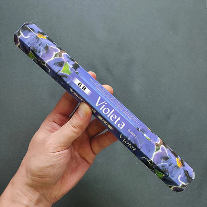 20 Sticks Indian Incense, White Sage, Lavender, Sea Breeze & Love for Meditation, Yoga, Purifying Air & Aromatherapy