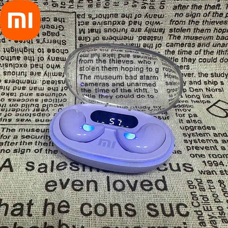 Xiaomi Wireless Sleeping Earbuds, Mini TWS Bluetooth Headset, Hidden Stereo Headphones with Mic HD Call Waterproof