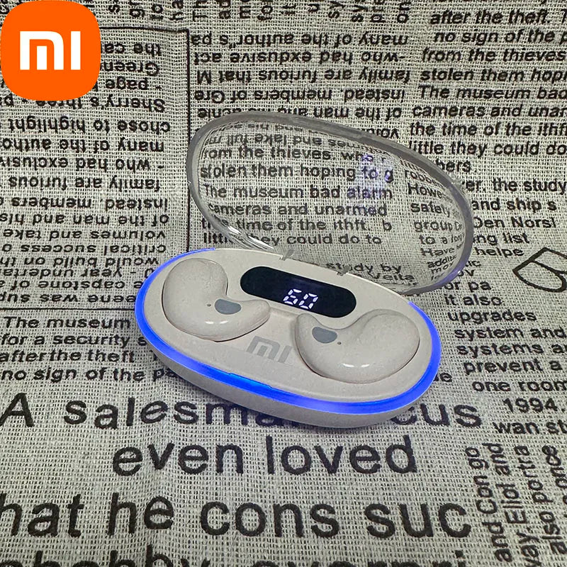 Xiaomi Wireless Sleeping Earbuds, Mini TWS Bluetooth Headset, Hidden Stereo Headphones with Mic HD Call Waterproof