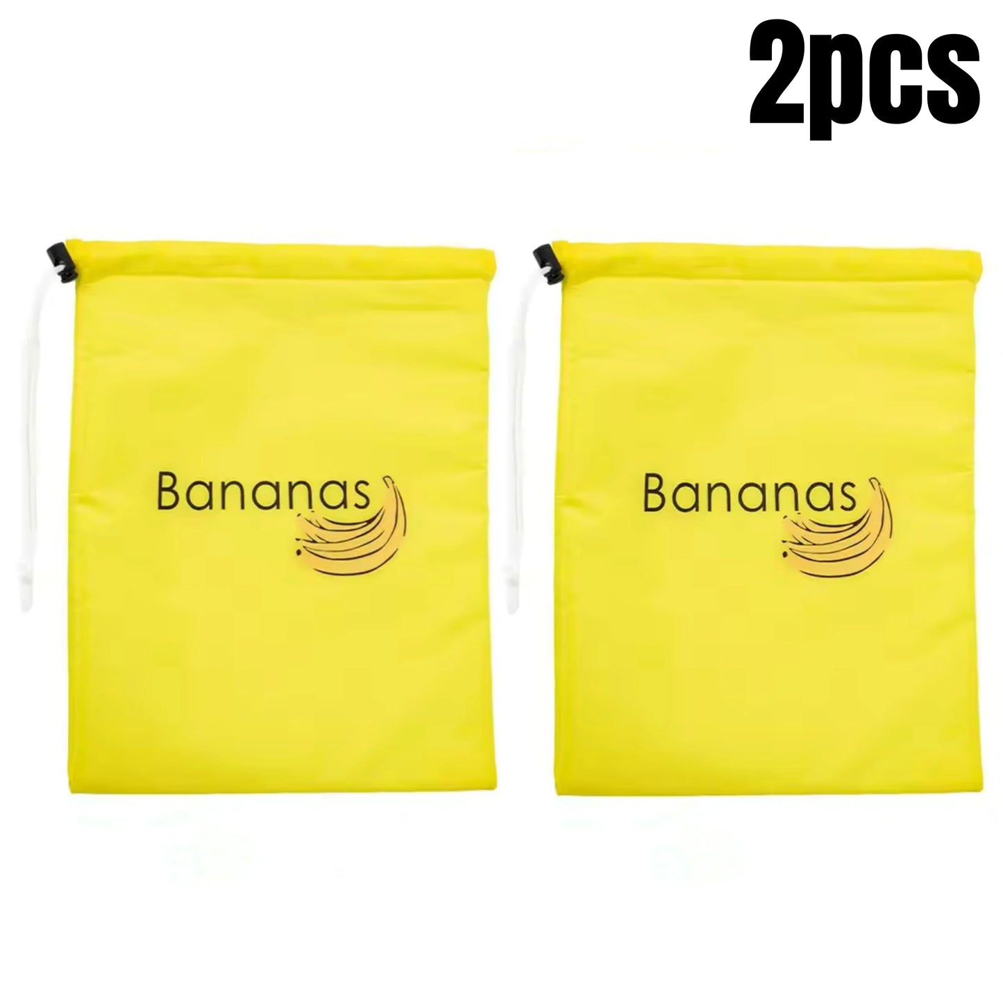 Durable Yellow Banana Storage Bags Insulated Fruit  Vegetable FreshKeep Bundle With Pocket Drawstri 7