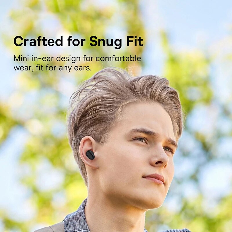Baseus Bowie TWS Earphone Bluetooth 5.3, Wireless Sports Headset, Fast Charge Mini in Ear Earbuds