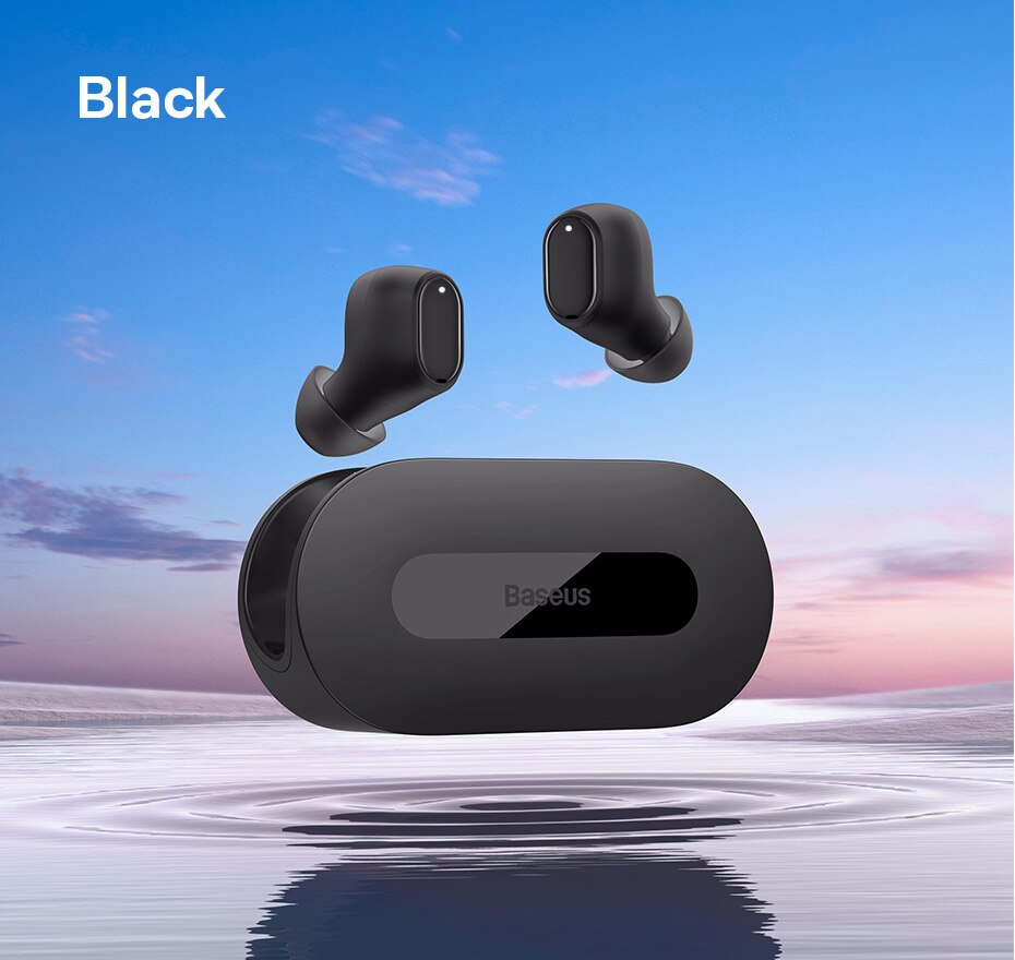 Baseus Bowie TWS Earphone Bluetooth 5.3, Wireless Sports Headset, Fast Charge Mini in Ear Earbuds