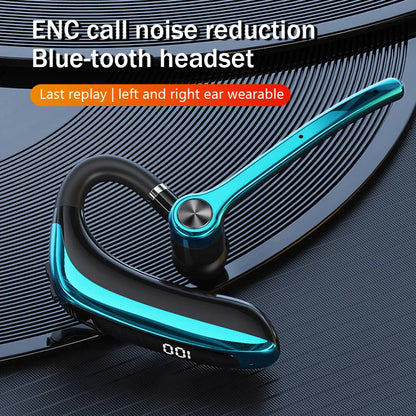 Bluetooth Earphone ENC Noise Cancelling, Wireless Headphones With Microphone, Handsfree Headset Business Driving