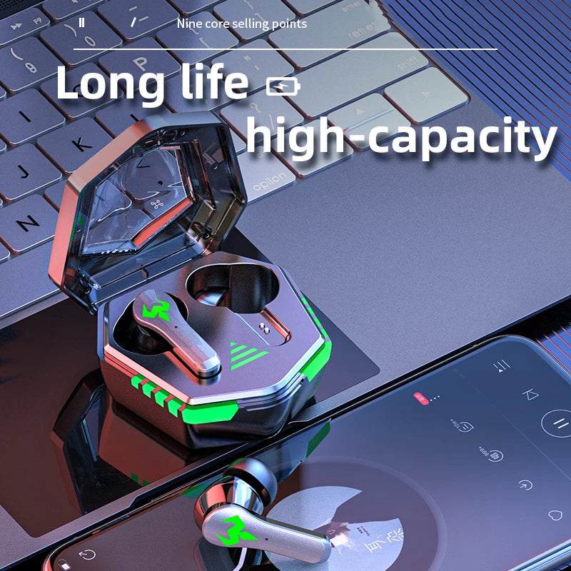 N35X Bluetooth 52 Earphone TWS Wireless Headset HiFi Touch Control Earbuds For Sports Gaming IPhone 1