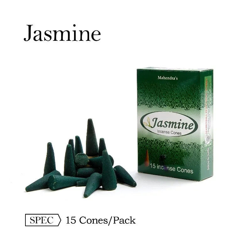 Mahendra Incense Cones Sandalwood Lavender Vanilla Aromatherapy Cones For Air Purification  Relaxat 9