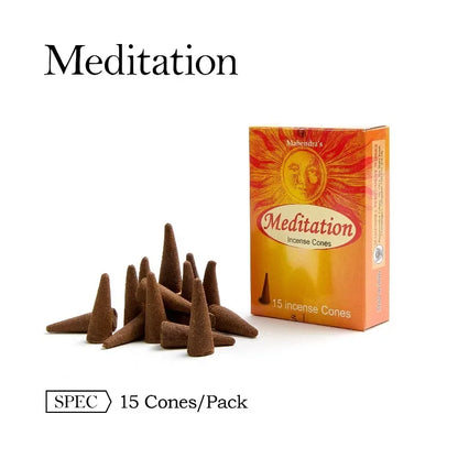 Mahendra Incense Cones Sandalwood Lavender Vanilla Aromatherapy Cones For Air Purification  Relaxat 13