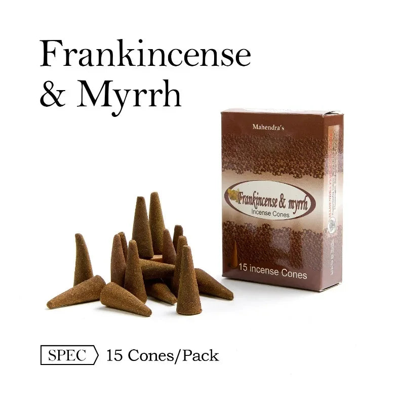 Mahendra Incense Cones Sandalwood Lavender Vanilla Aromatherapy Cones For Air Purification  Relaxat 16