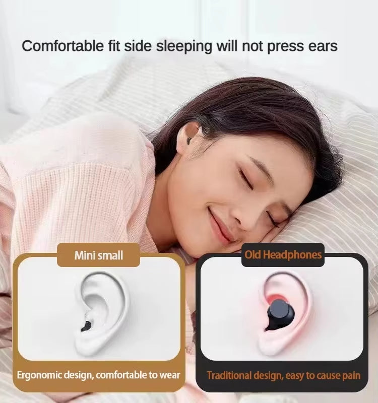 Xiaomi Wireless Bluetooth Mini Headset Small Invisible Earbuds For Sleep Work Sports HD HIFI Bass E 4