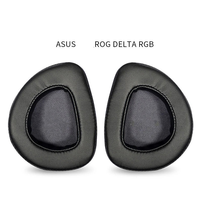 Replacement EarPads for ASUS ROG Delta USB C Gaming Headset, Soft Cushion Ear Sleeve, Channel Earmuffs Pair