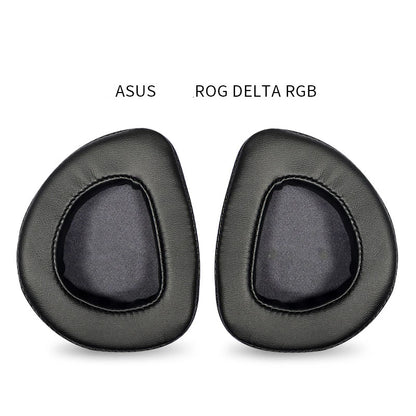 Replacement EarPads for ASUS ROG Delta USB C Gaming Headset, Soft Cushion Ear Sleeve, Channel Earmuffs Pair
