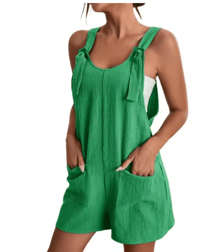 Womens Sleeveless Casual Summer Jumpsuit With Pockets For Street And Office Wear 4