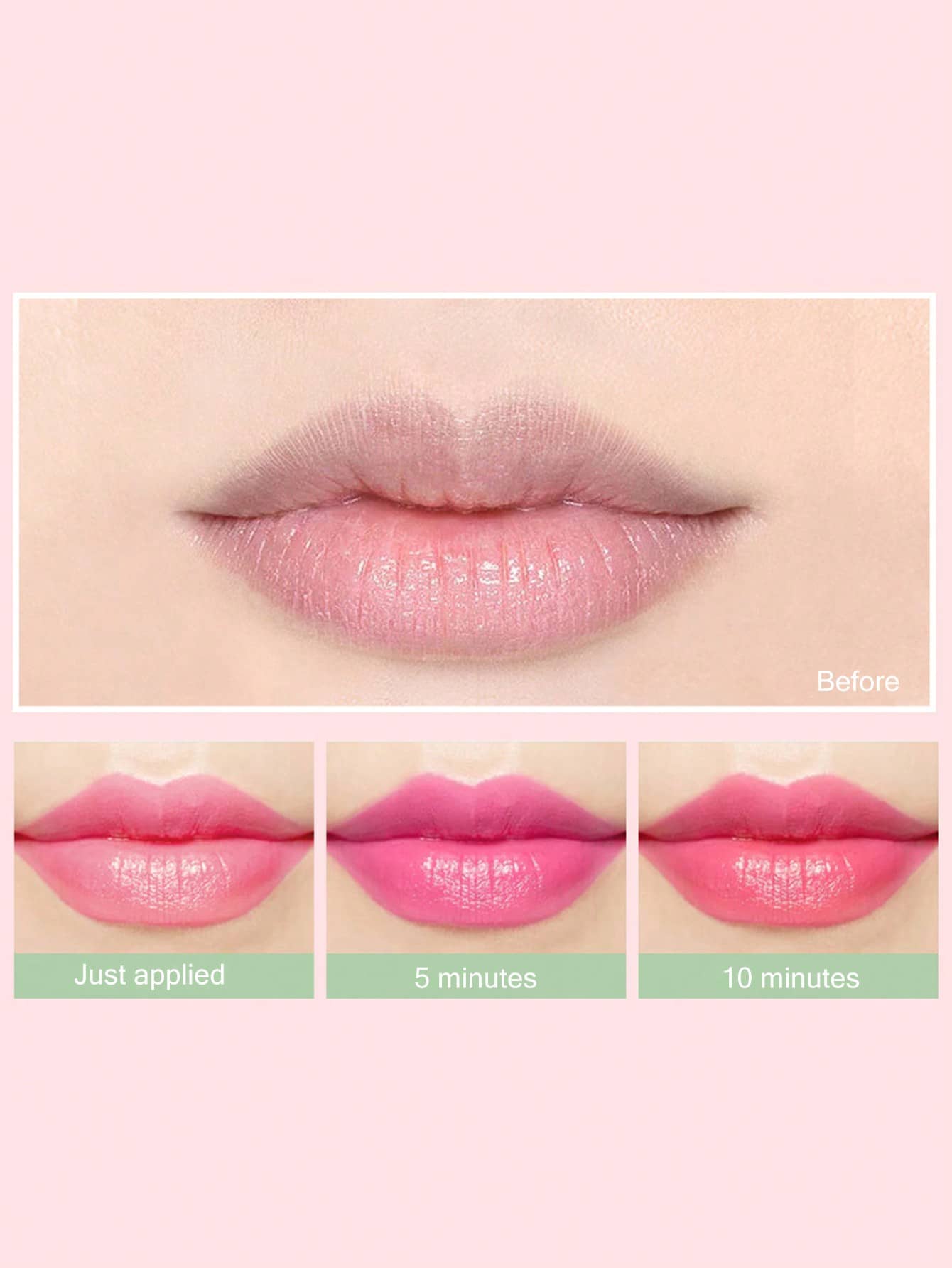 Aloe Vera ColorChanging Lip Balm Moisturizing Waterproof AntiDryness Temperature Activated Lipstick 2