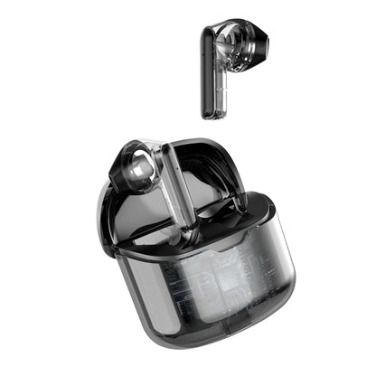 Bluetooth 5.4 Noise Cancelling TWS Earbuds, Futuristic Wireless Design, Ultra Low Power Headphones for Music and Calls