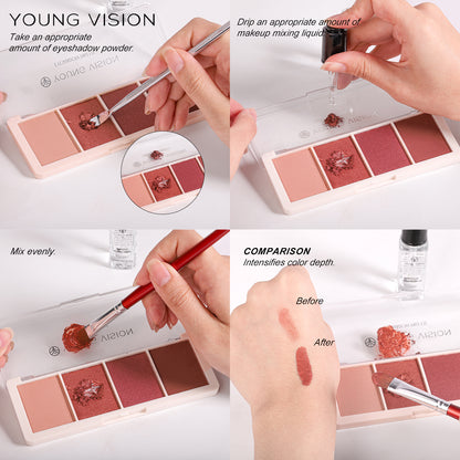 Professional Cosmetic Mixture Essence Liquid Cream Powder Eyeliner Blusher Diluent Nail Polish Eye  2