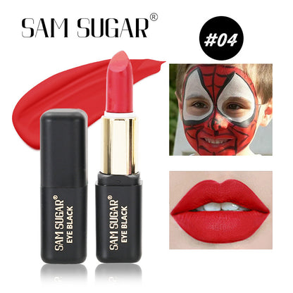 Halloween Dark Lip Glaze Matte Waterproof Lipstick LongLasting NonStick Formula Olive Green Shades  6