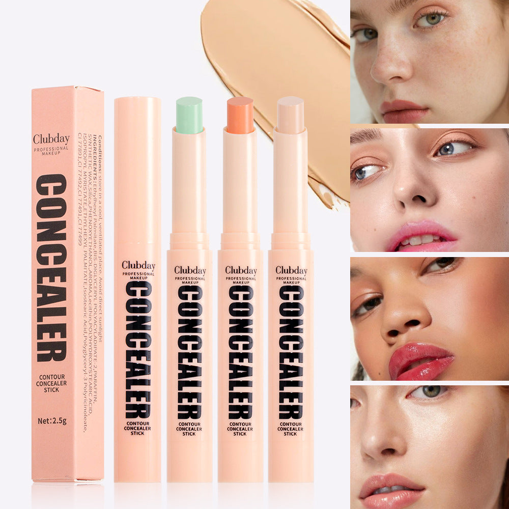 Face and Body Contouring Waterproof Concealer Stick, Natural Shadow Concealer, Three-dimensional Matte Coverage