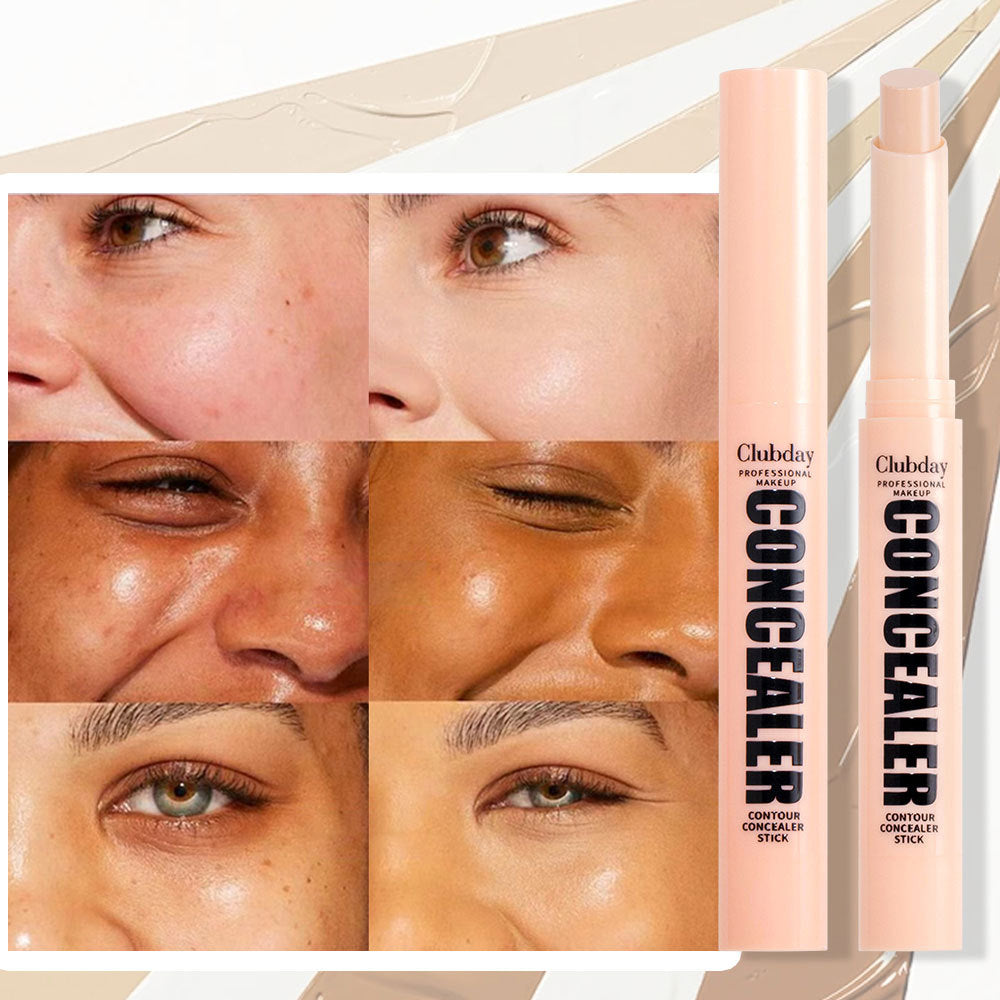 Face and Body Contouring Waterproof Concealer Stick, Natural Shadow Concealer, Three-dimensional Matte Coverage