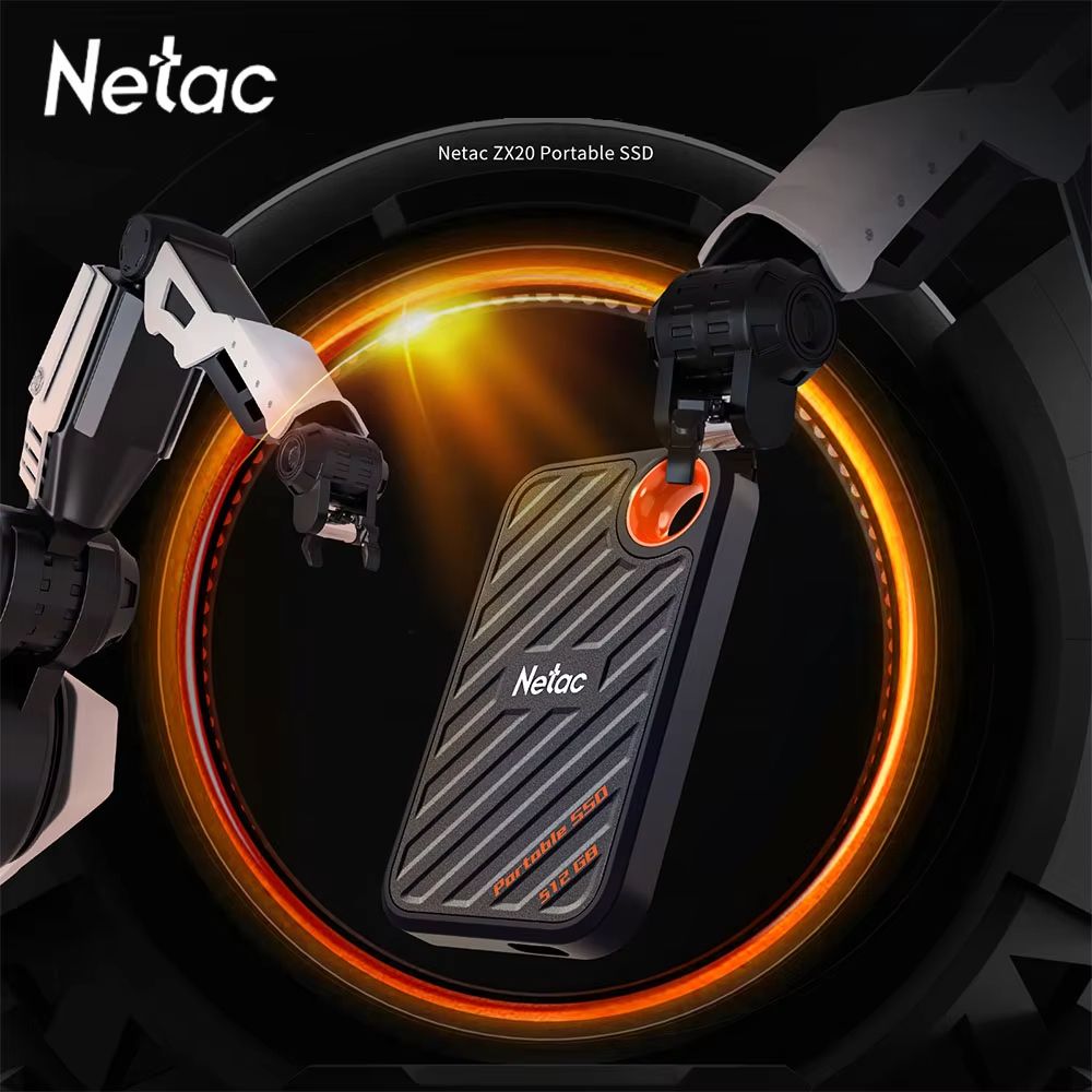 Netac BlazePro External SSD  UltraFast Portable USB 32 Gen2x2 Solid State Drive 1TB 512GB 2TB 4