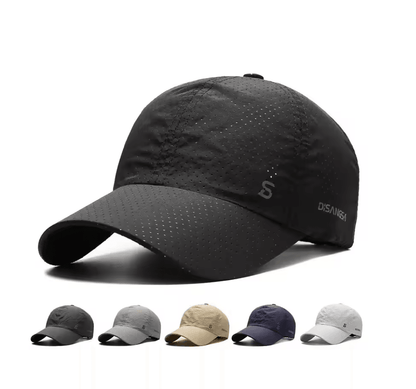 Lightweight Quick-Dry Duck Tongue Cap for Men with Breathable Mesh