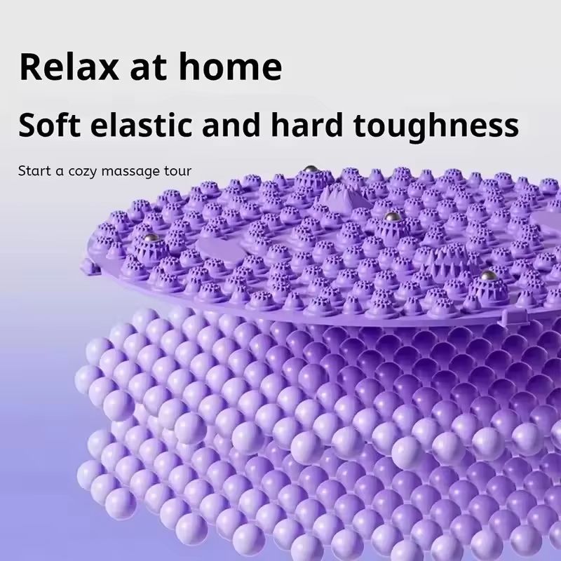 Acupressure Foot Massage Pad  Reflexology Mat For Pain Relief Yoga  Circulation Boost 5