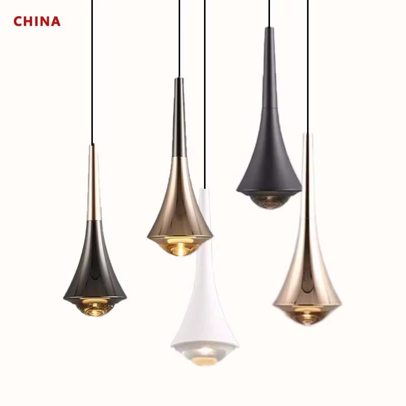 Modern LED Adjustable Chandelier – Full Spectrum Pendant Light for Bedroom, Bar & Minimalist Interiors