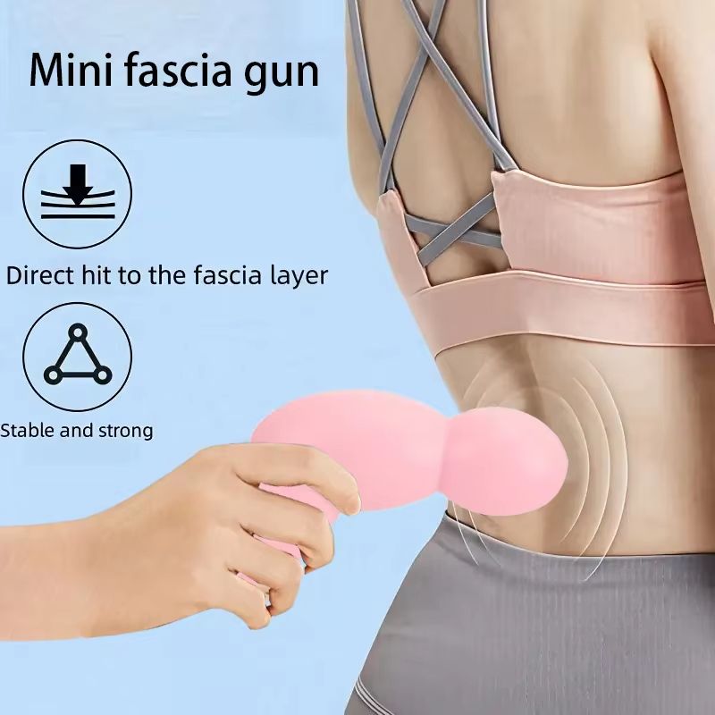 Mini Deep Tissue Massage Gun  Compact Portable Muscle Massager For Neck Back  Full Body Relief 2