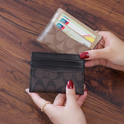 PU Leather Luxury Design Wallets for Women, Multi Function Card Holder, Small Short Purse, Female Card Organizer