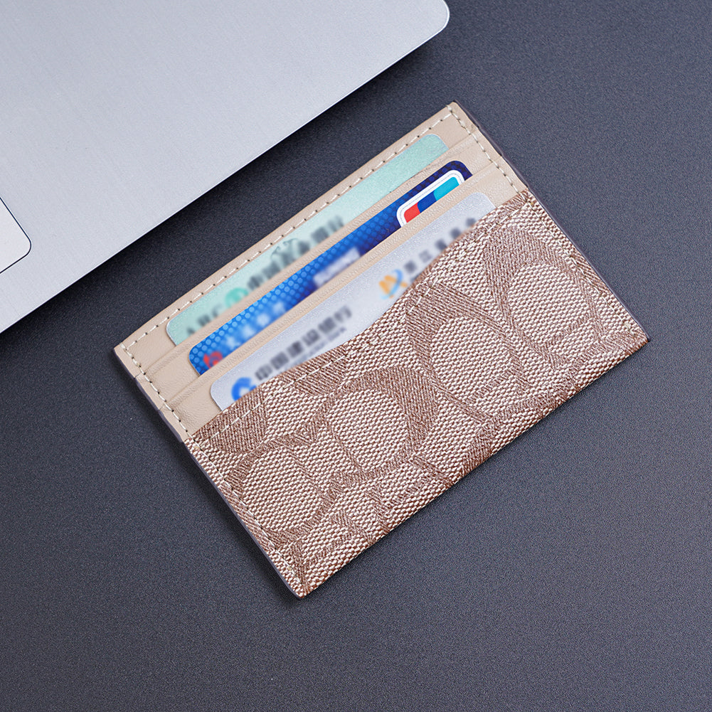 PU Leather Luxury Design Wallets for Women, Multi Function Card Holder, Small Short Purse, Female Card Organizer