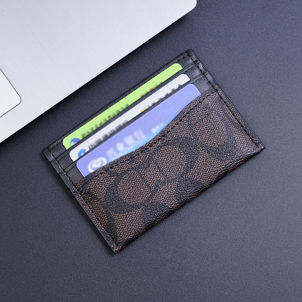 PU Leather Luxury Design Wallets for Women, Multi Function Card Holder, Small Short Purse, Female Card Organizer